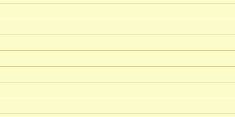 #fdfdbb (75%), #dbd393 horizontal lines, two pixels wide, fifty-two pixels apart