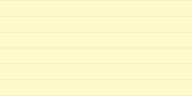 #fdfdbb (75%), #dbd393 horizontal lines, one pixels wide, sixty-five pixels apart
