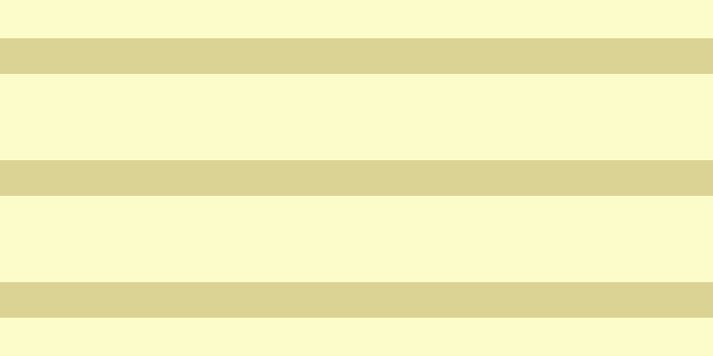 #fdfdbb (75%), #dbd393 horizontal lines, forty pixels wide, ninety-seven pixels apart