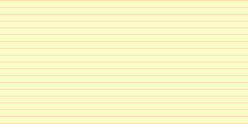 #fdfdbb (75%), #fcd393 horizontal lines, two pixels wide, twenty pixels apart