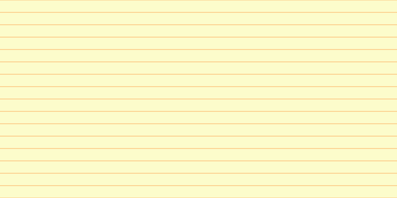 #fdfdbb (75%), #fcd393 horizontal lines, two pixels wide, twenty-three pixels apart