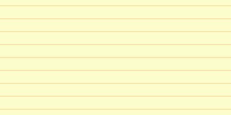 #fdfdbb (75%), #fcd393 horizontal lines, two pixels wide, forty-three pixels apart