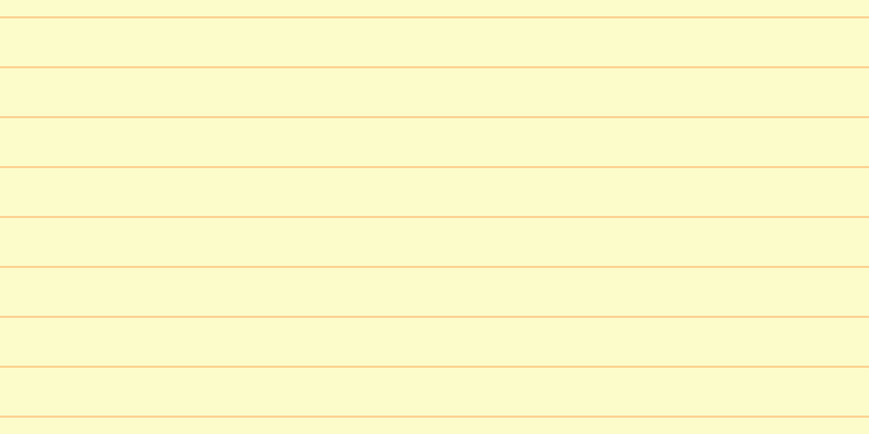 #fdfdbb (75%), #fcd393 horizontal lines, two pixels wide, forty-four pixels apart