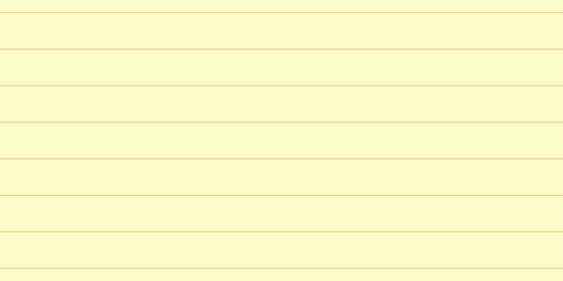 #fdfdbb (75%), #fcd393 horizontal lines, two pixels wide, fifty pixels apart