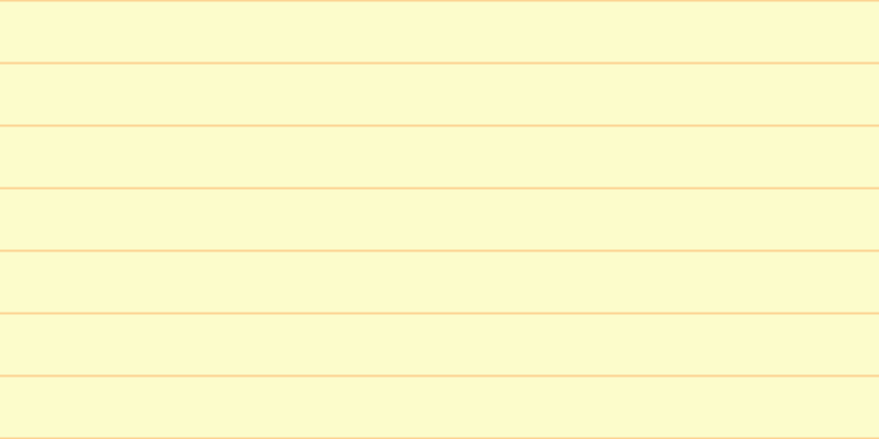 #fdfdbb (75%), #fcd393 horizontal lines, two pixels wide, fifty-five pixels apart