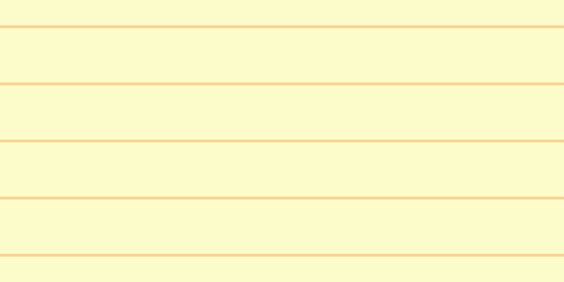 #fdfdbb (75%), #fcd393 horizontal lines, four pixels wide, seventy-seven pixels apart