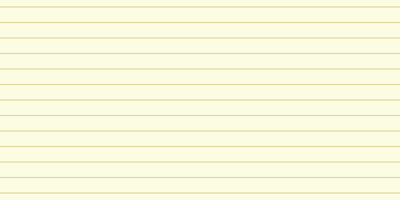 #fdfddc (75%), #dbd393 horizontal lines, two pixels wide, twenty-nine pixels apart