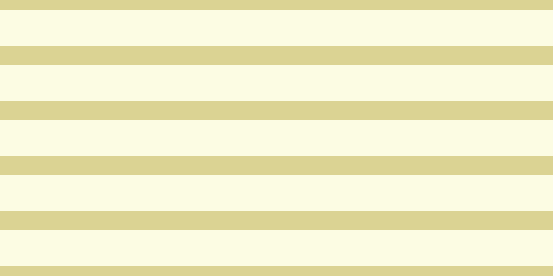 #fdfddc (75%), #dbd393 horizontal lines, twenty-eight pixels wide, fifty-two pixels apart