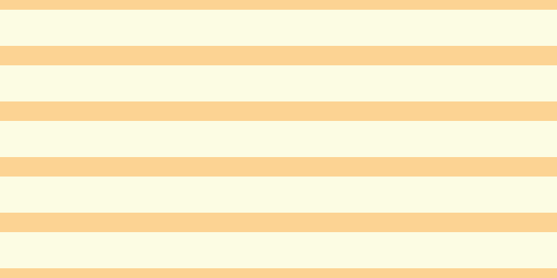 #fdfddc (75%), #fcd393 horizontal lines, twenty-eight pixels wide, fifty-two pixels apart