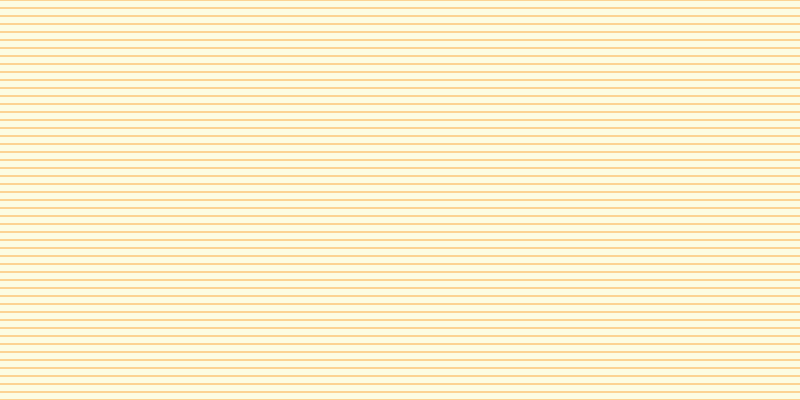 #fdfddc (75%), #fcd393 horizontal lines, two pixels wide, six pixels apart