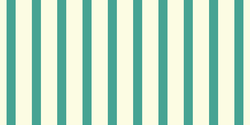 #fdfddc (75%), #46a393 vertical lines, twenty-nine pixels wide, fifty-two pixels apart