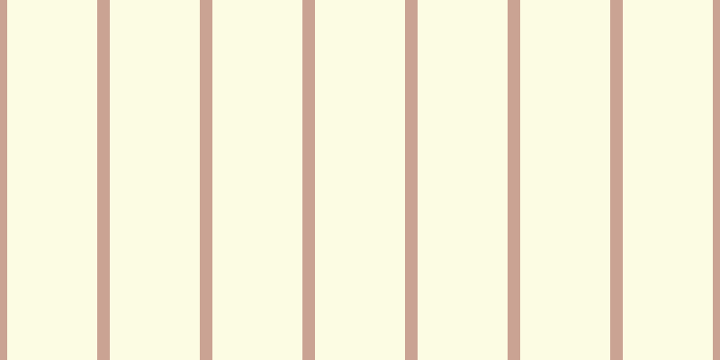 #fdfddc (75%), #caa393 vertical lines, fourteen pixels wide, one hundred pixels apart