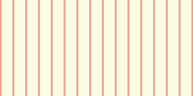 #fdfddc (75%), #eba393 vertical lines, eight pixels wide, forty-five pixels apart