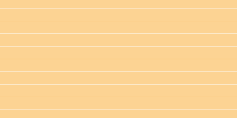 #fdfdfd, #fcd393 horizontal lines, forty-two pixels wide, one pixels apart