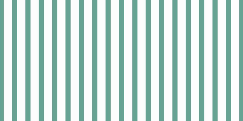 #fdfdfd, #67a393 vertical lines, seventeen pixels wide, twenty-seven pixels apart