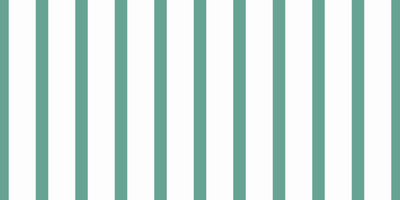 #fdfdfd, #67a393 vertical lines, twenty-five pixels wide, fifty-four pixels apart