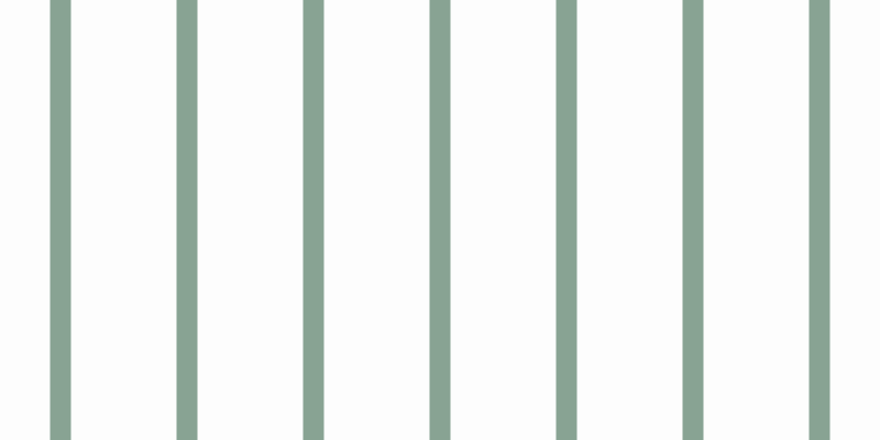 #fdfdfd, #88a393 vertical lines, nineteen pixels wide, ninety-six pixels apart