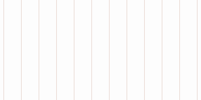 #fdfdfd, #caa393 vertical lines, one pixels wide, sixty-nine pixels apart