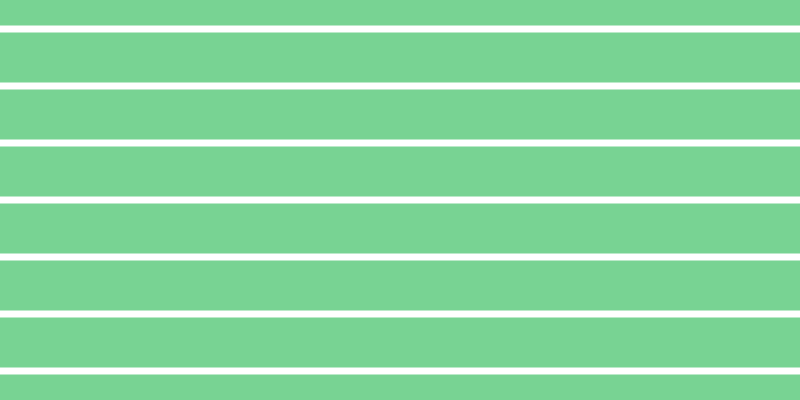 #fdfdfd (25%), #78d393 horizontal lines, fifty pixels wide, seven pixels apart
