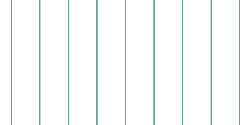 #fdfdfd (25%), #67a393 vertical lines, four pixels wide, eighty-seven pixels apart
