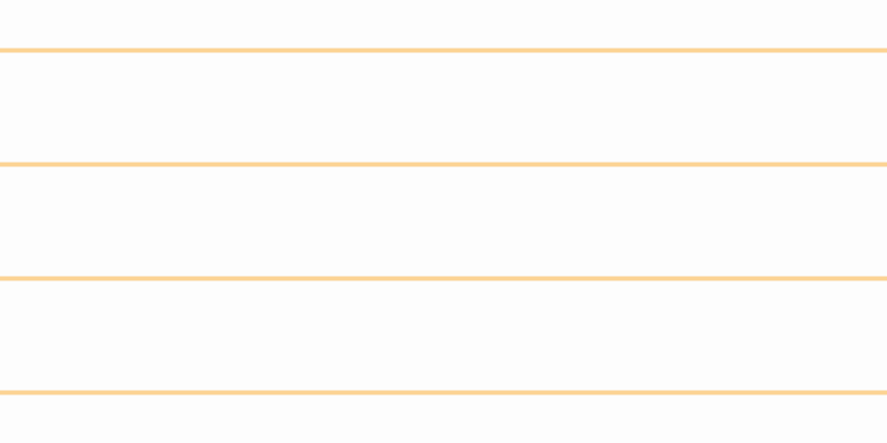 #fdfdfd (50%), #fcd393 horizontal lines, four pixels wide, ninety-nine pixels apart