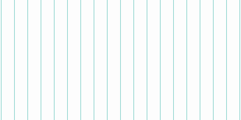 #fdfdfd (50%), #04a393 vertical lines, one pixels wide, forty-three pixels apart