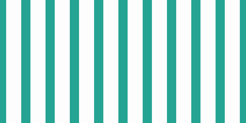 #fdfdfd (50%), #25a393 vertical lines, thirty pixels wide, forty-nine pixels apart