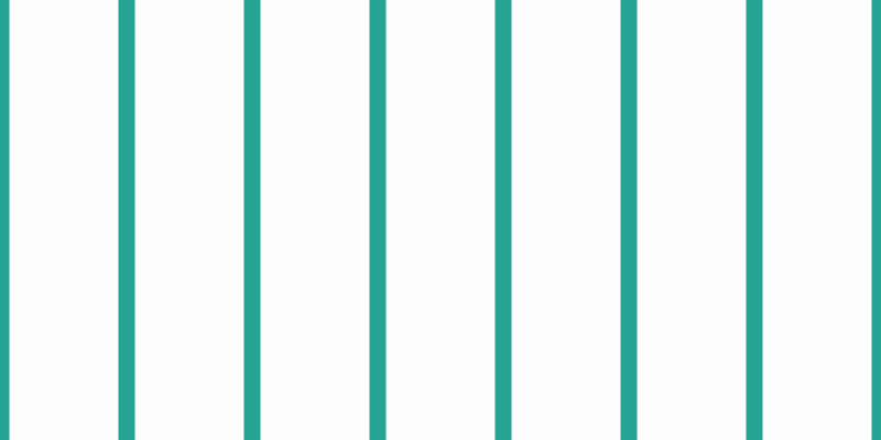 #fdfdfd (50%), #25a393 vertical lines, fifteen pixels wide, ninety-nine pixels apart