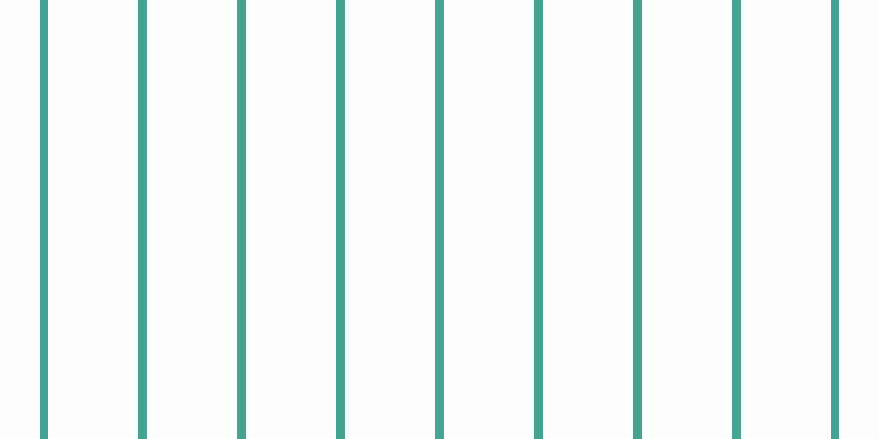 #fdfdfd (50%), #46a393 vertical lines, eight pixels wide, eighty-two pixels apart