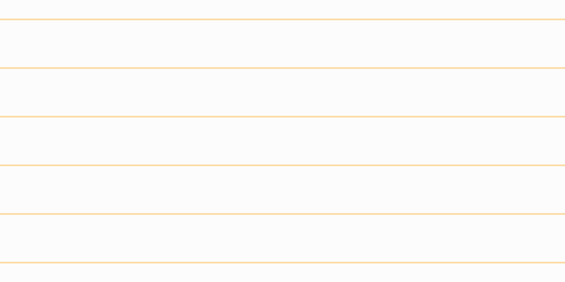 #fdfdfd (75%), #fcd393 horizontal lines, two pixels wide, sixty-seven pixels apart