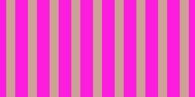 #fe1cdd, #caa393 vertical lines, thirty-seven pixels wide, fifty-two pixels apart