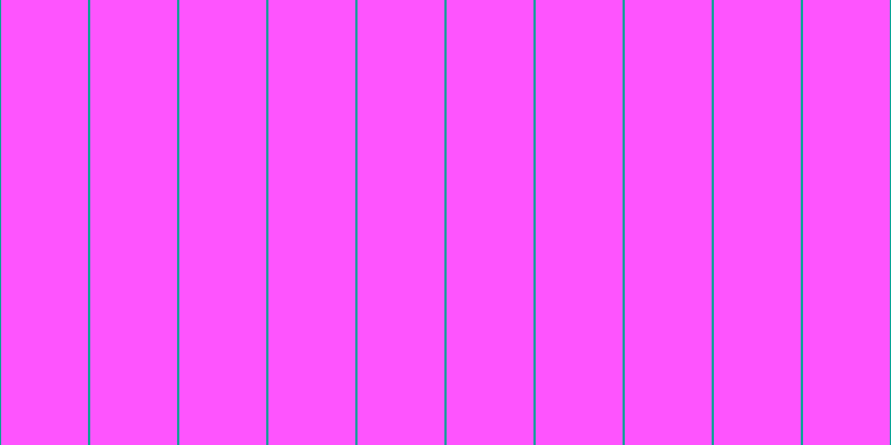 #fe1cfe (75%), #04a393 vertical lines, two pixels wide, seventy-eight pixels apart