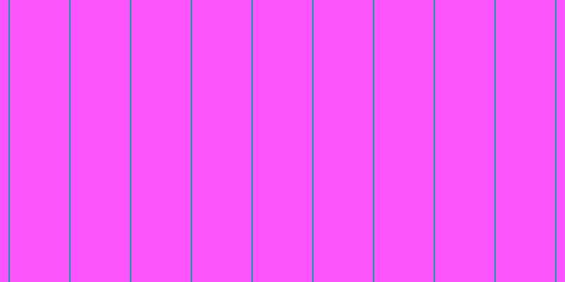 #fe1cfe (75%), #04a393 vertical lines, two pixels wide, eighty-four pixels apart