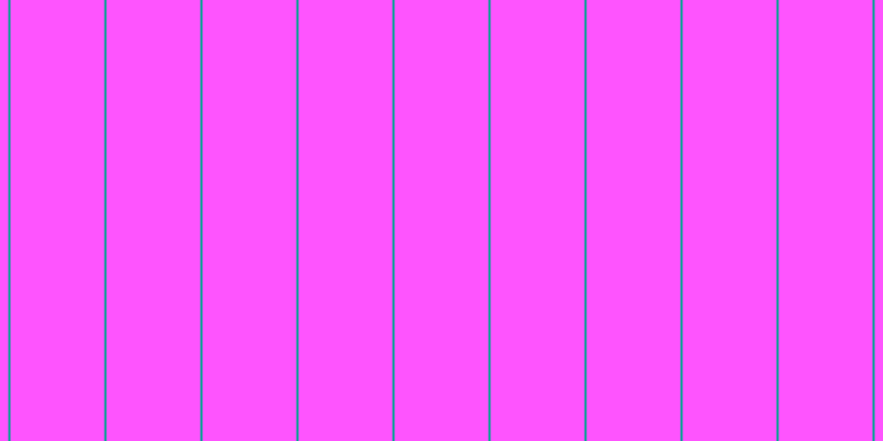 #fe1cfe (75%), #04a393 vertical lines, two pixels wide, eighty-five pixels apart