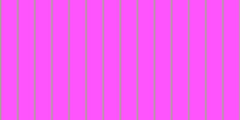 #fe1cfe (75%), #a9a393 vertical lines, five pixels wide, fifty-two pixels apart