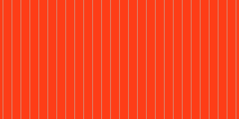 #fe3d17, #caa393 vertical lines, two pixels wide, twenty-eight pixels apart
