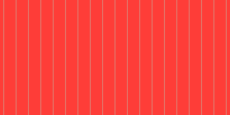 #fe3d38, #caa393 vertical lines, two pixels wide, forty-one pixels apart