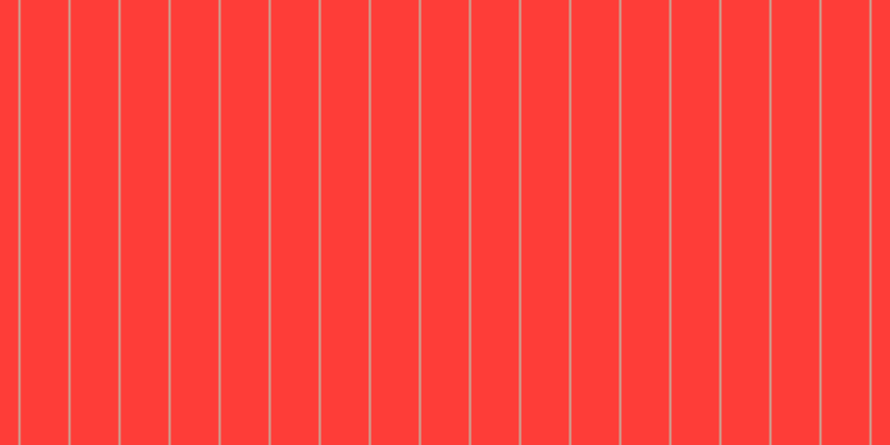 #fe3d38, #caa393 vertical lines, two pixels wide, forty-three pixels apart