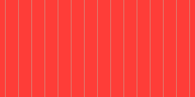 #fe3d38, #caa393 vertical lines, two pixels wide, fifty-two pixels apart