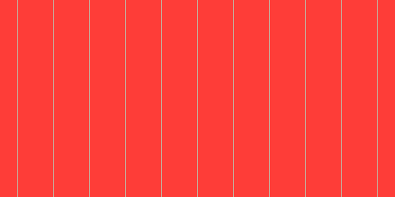 #fe3d38, #caa393 vertical lines, two pixels wide, seventy-one pixels apart