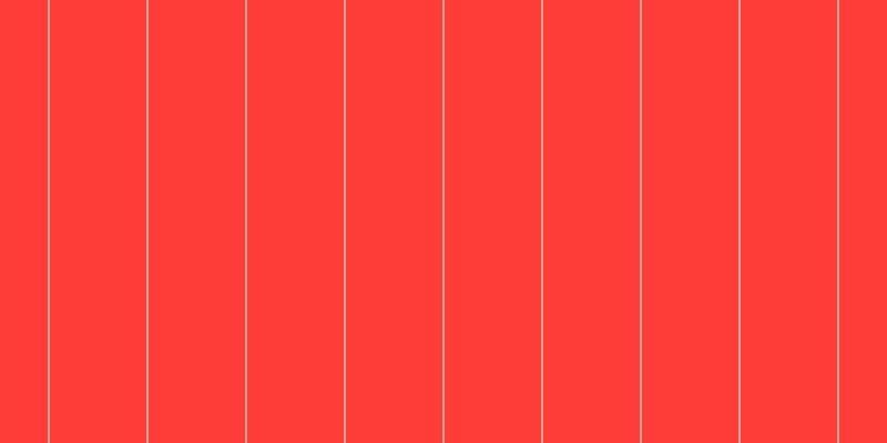 #fe3d38, #caa393 vertical lines, two pixels wide, eighty-seven pixels apart