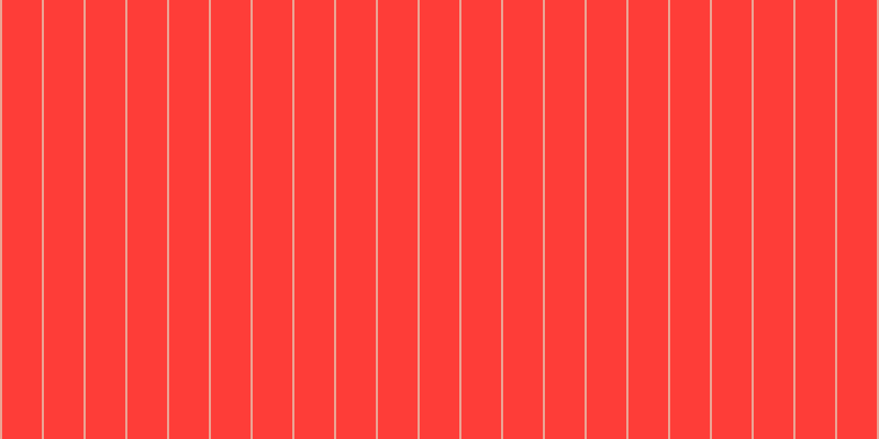 #fe3d38, #eba393 vertical lines, two pixels wide, thirty-six pixels apart