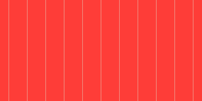 #fe3d38, #eba393 vertical lines, two pixels wide, seventy-one pixels apart