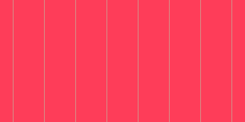 #fe3d59, #caa393 vertical lines, two pixels wide, one hundred pixels apart