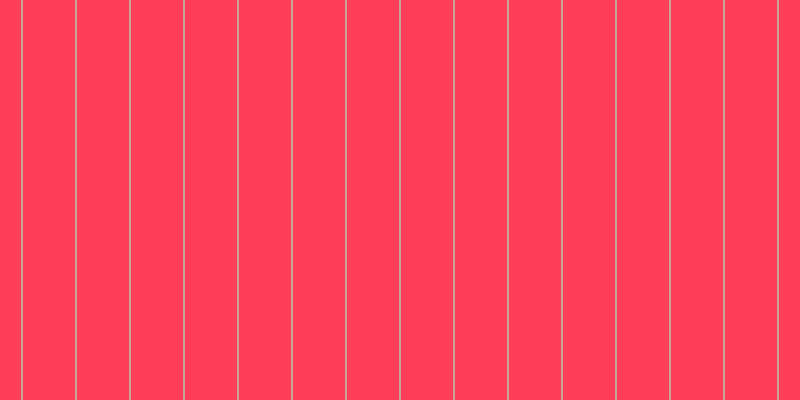 #fe3d59, #caa393 vertical lines, two pixels wide, fifty-two pixels apart