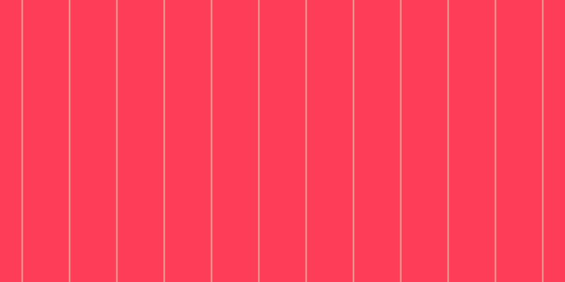 #fe3d59, #eba393 vertical lines, two pixels wide, sixty-five pixels apart
