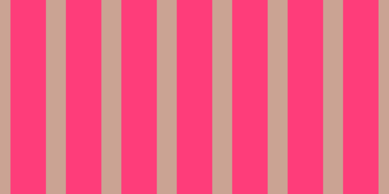 #fe3d7a, #caa393 vertical lines, forty-one pixels wide, seventy-three pixels apart