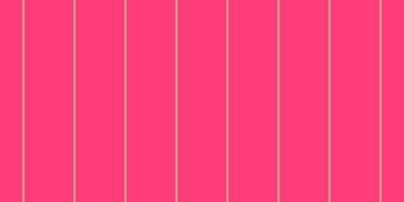 #fe3d7a, #caa393 vertical lines, four pixels wide, ninety-seven pixels apart