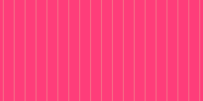 #fe3d7a, #eba393 vertical lines, two pixels wide, forty-one pixels apart