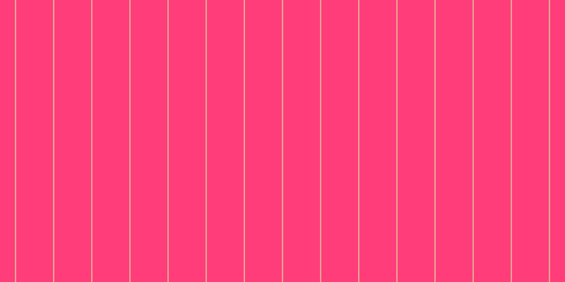 #fe3d7a, #eba393 vertical lines, two pixels wide, fifty-two pixels apart